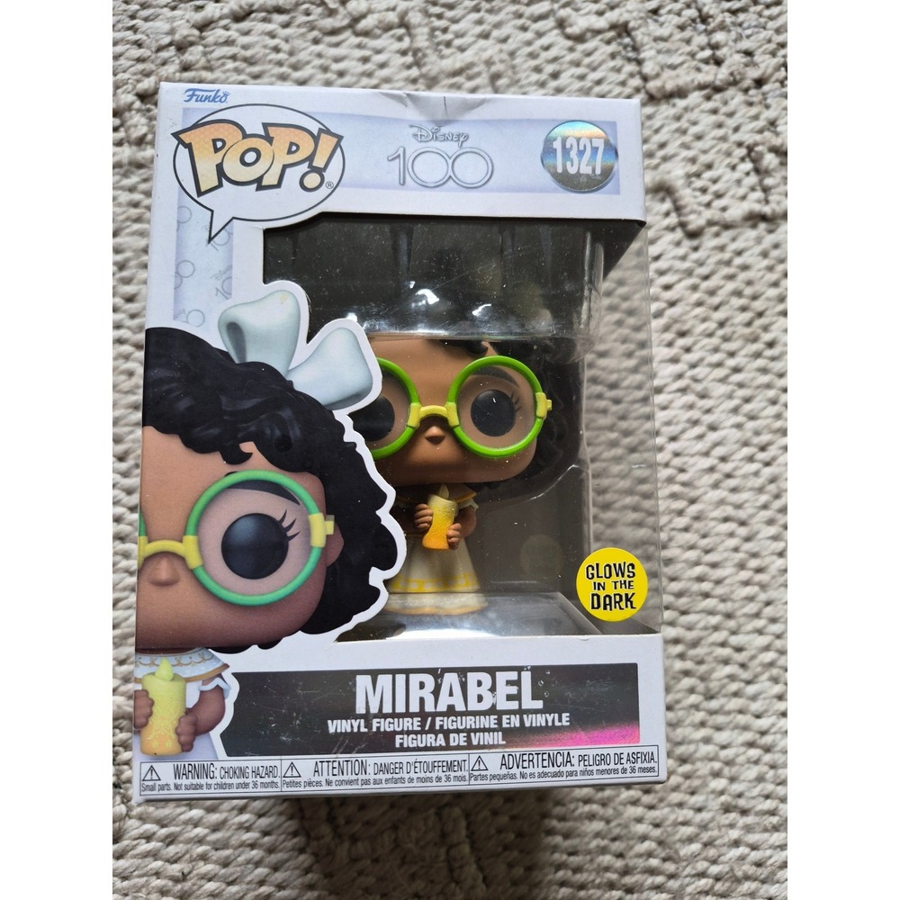 Funko Pop Disney 100 Mirabel Encanto Glow in the Dark Vinyl Figure 1327